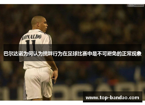 巴尔达诺为何认为挑衅行为在足球比赛中是不可避免的正常现象